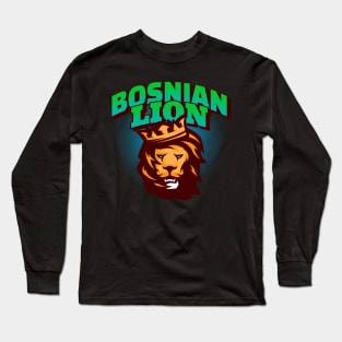 Bosnian Lion Long Sleeve T-Shirt